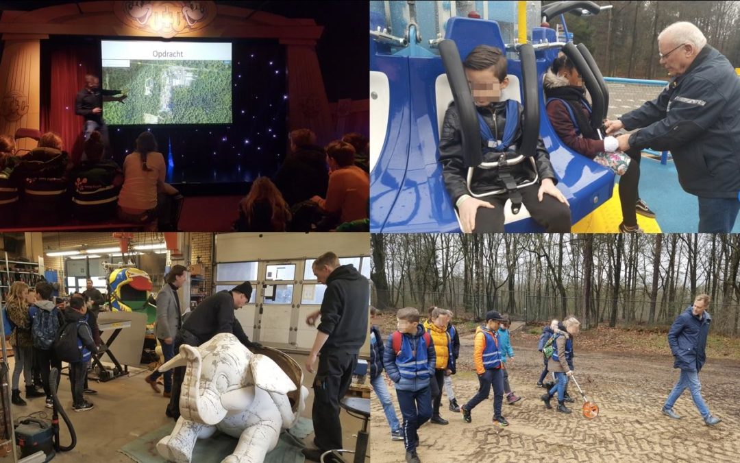 Je schooldag in een pretpark beginnen?